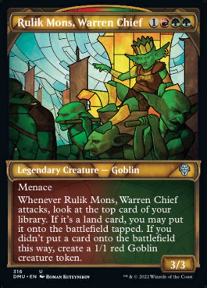 Rulik Mons, Warren Chief (Showcase) [Dominaria United] | Game Master's Emporium (The New GME)