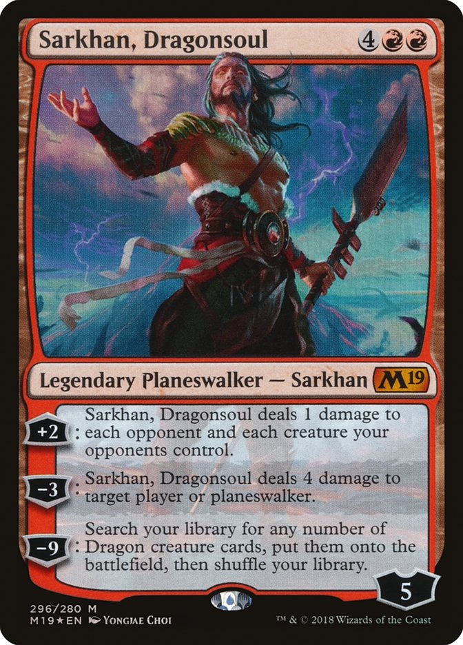 Sarkhan, Dragonsoul [Core Set 2019] | Game Master's Emporium (The New GME)