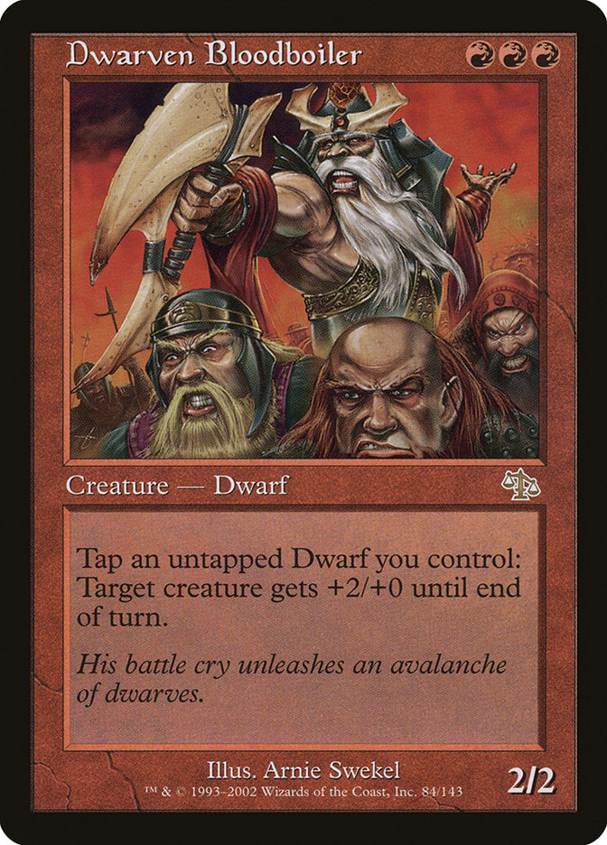 Dwarven Bloodboiler [Judgment] | Game Master's Emporium (The New GME)