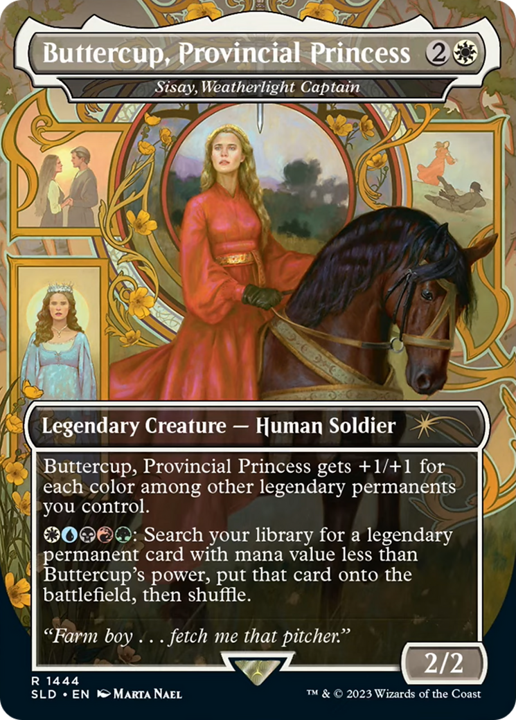 Buttercup, Provincial Princess - Sisay, Weatherlight Captain [Secret Lair Drop Series] | Game Master's Emporium (The New GME)