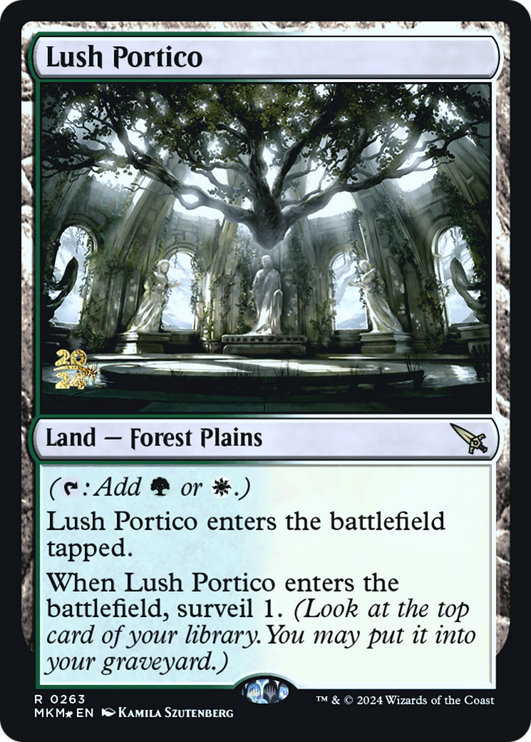 Lush Portico [Murders at Karlov Manor Prerelease Promos] | Game Master's Emporium (The New GME)