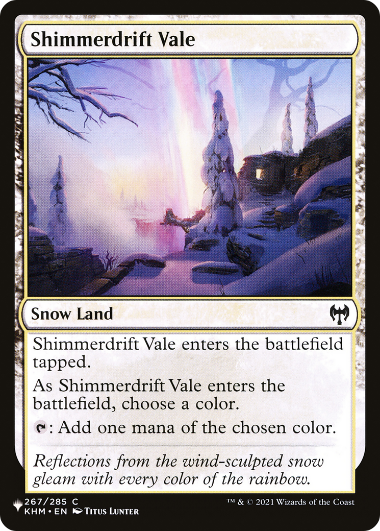 Shimmerdrift Vale [The List] | Game Master's Emporium (The New GME)