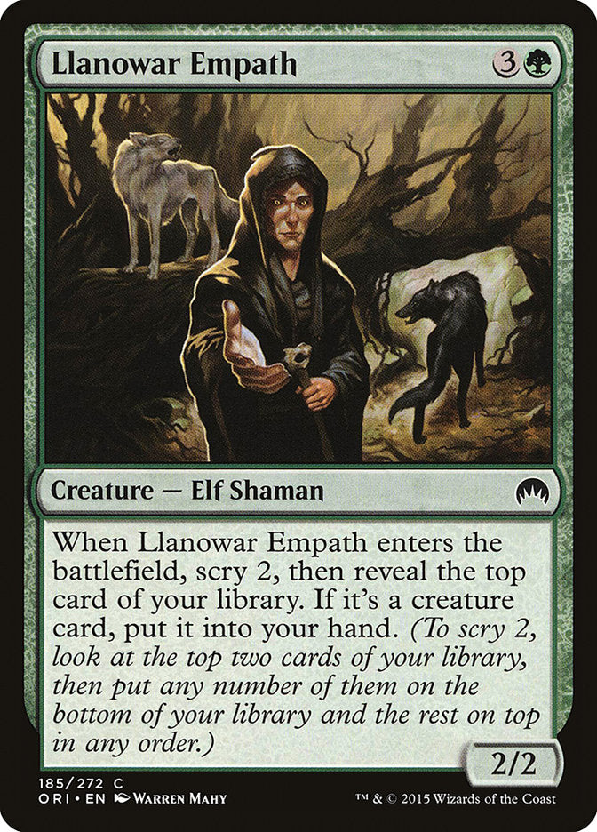 Llanowar Empath [Magic Origins] | Game Master's Emporium (The New GME)