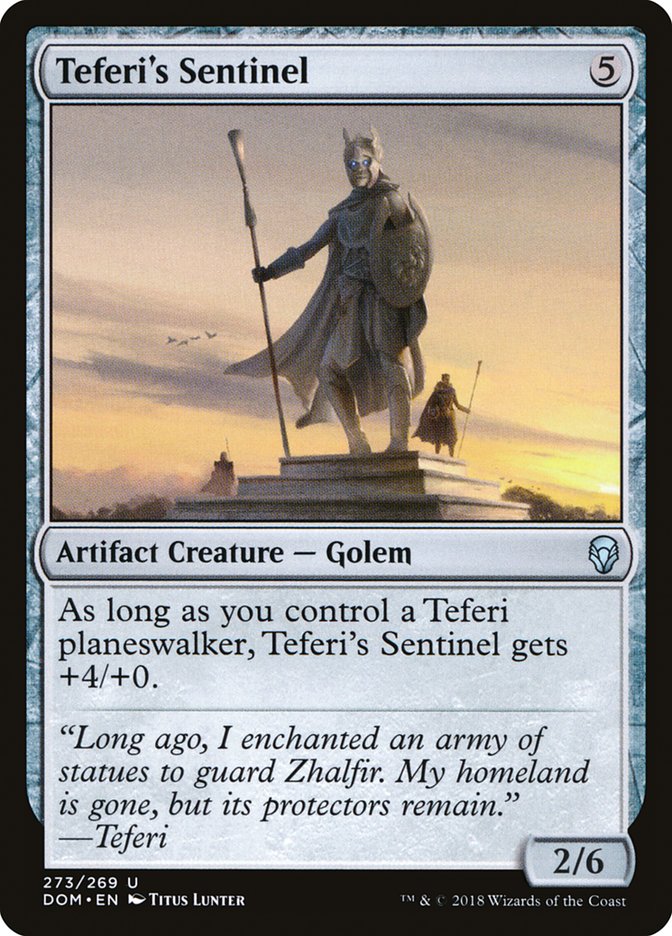 Teferi's Sentinel [Dominaria] | Game Master's Emporium (The New GME)