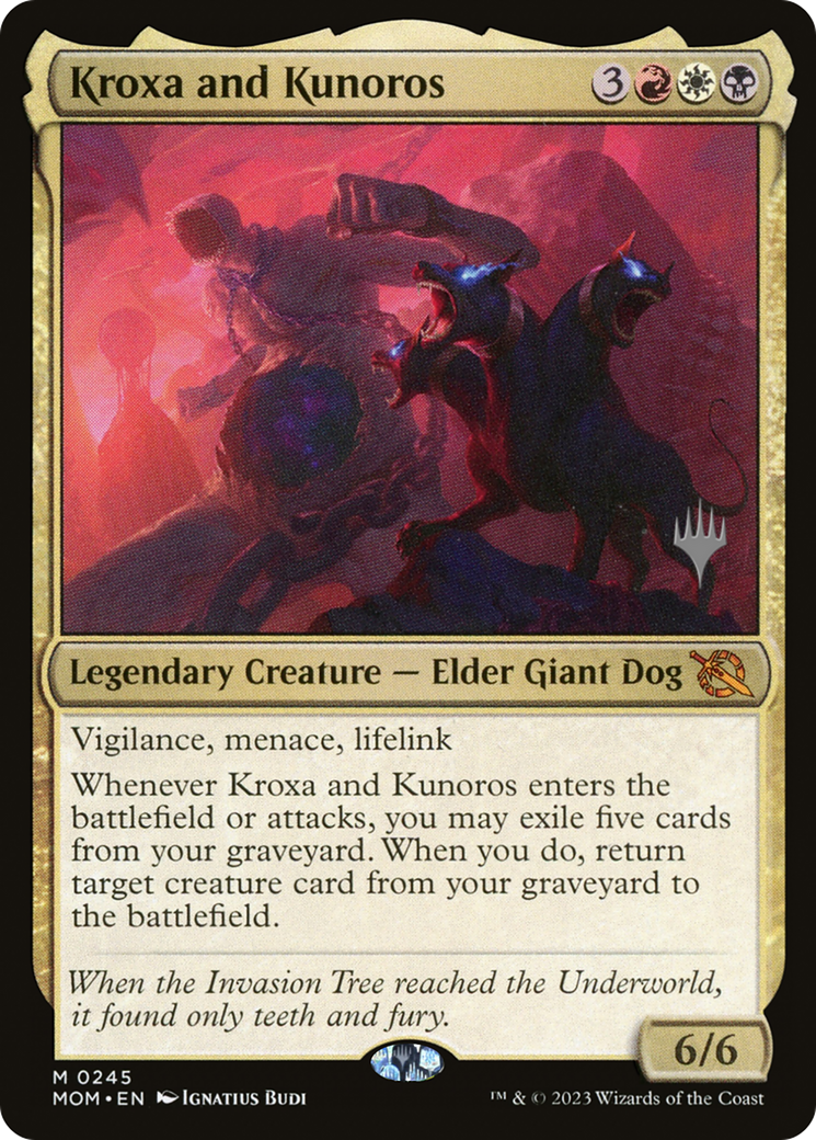Kroxa and Kunoros (Promo Pack) [March of the Machine Promos] | Game Master's Emporium (The New GME)