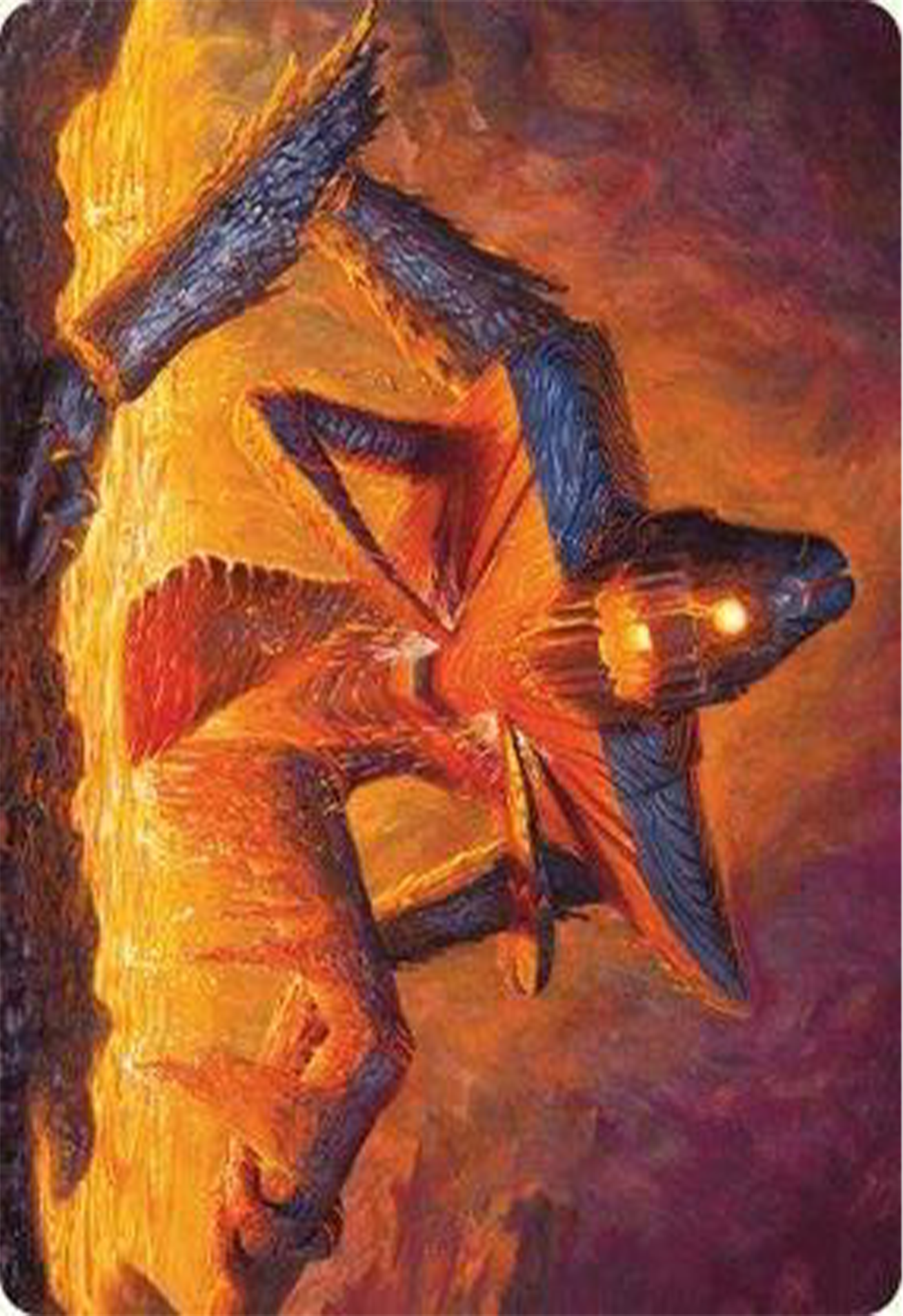 Molten Gatekeeper Art Card [Modern Horizons 3 Art Series] | Game Master's Emporium (The New GME)