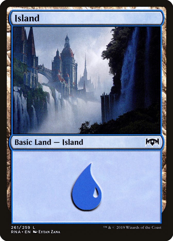 Island (261) [Ravnica Allegiance] | Game Master's Emporium (The New GME)
