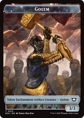 Insect // Golem (0013) Double-Sided Token [Edge of Eternities Commander Tokens] | Game Master's Emporium (The New GME)