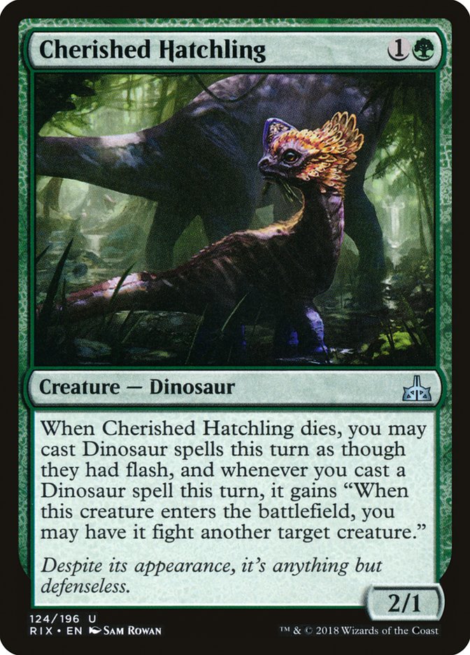 Cherished Hatchling [Rivals of Ixalan] | Game Master's Emporium (The New GME)