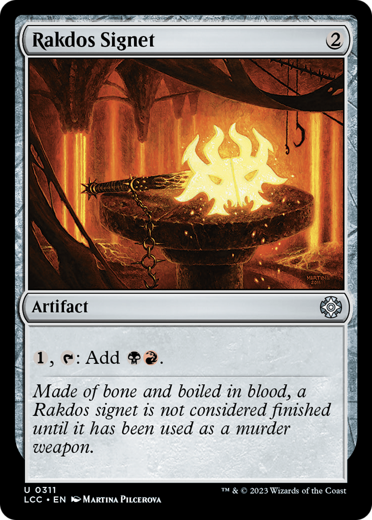 Rakdos Signet [The Lost Caverns of Ixalan Commander] | Game Master's Emporium (The New GME)