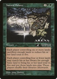 Natural Balance (4th Place) (Oversized) [Oversize Cards] | Game Master's Emporium (The New GME)