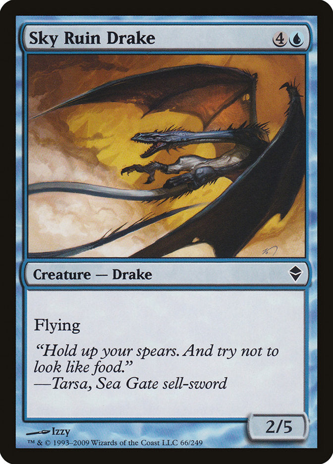 Sky Ruin Drake [Zendikar] | Game Master's Emporium (The New GME)