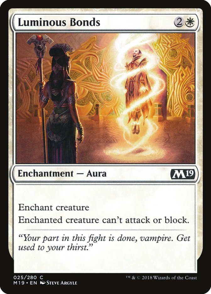 Luminous Bonds [Core Set 2019] | Game Master's Emporium (The New GME)