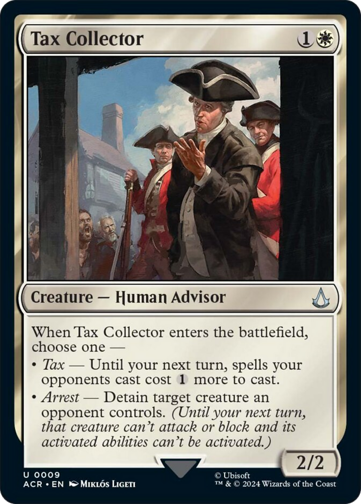 Tax Collector (Foil Etched) [Assassin's Creed] | Game Master's Emporium (The New GME)