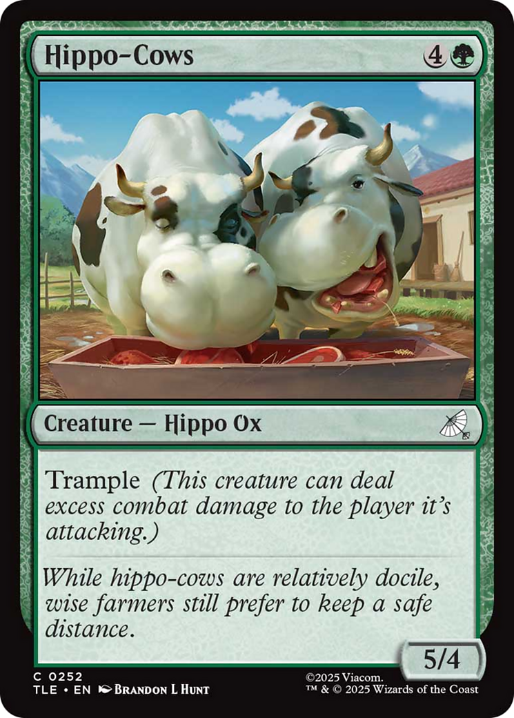 Hippo-Cows [Avatar: The Last Airbender: Eternal-Legal] | Game Master's Emporium (The New GME)