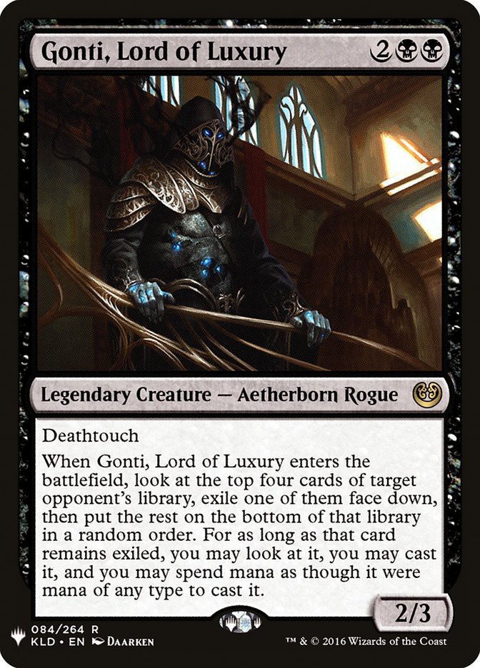 Gonti, Lord of Luxury [Mystery Booster] | Game Master's Emporium (The New GME)