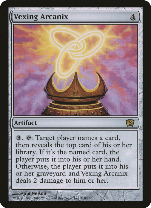 Vexing Arcanix (Oversized) [Eighth Edition Box Topper] | Game Master's Emporium (The New GME)