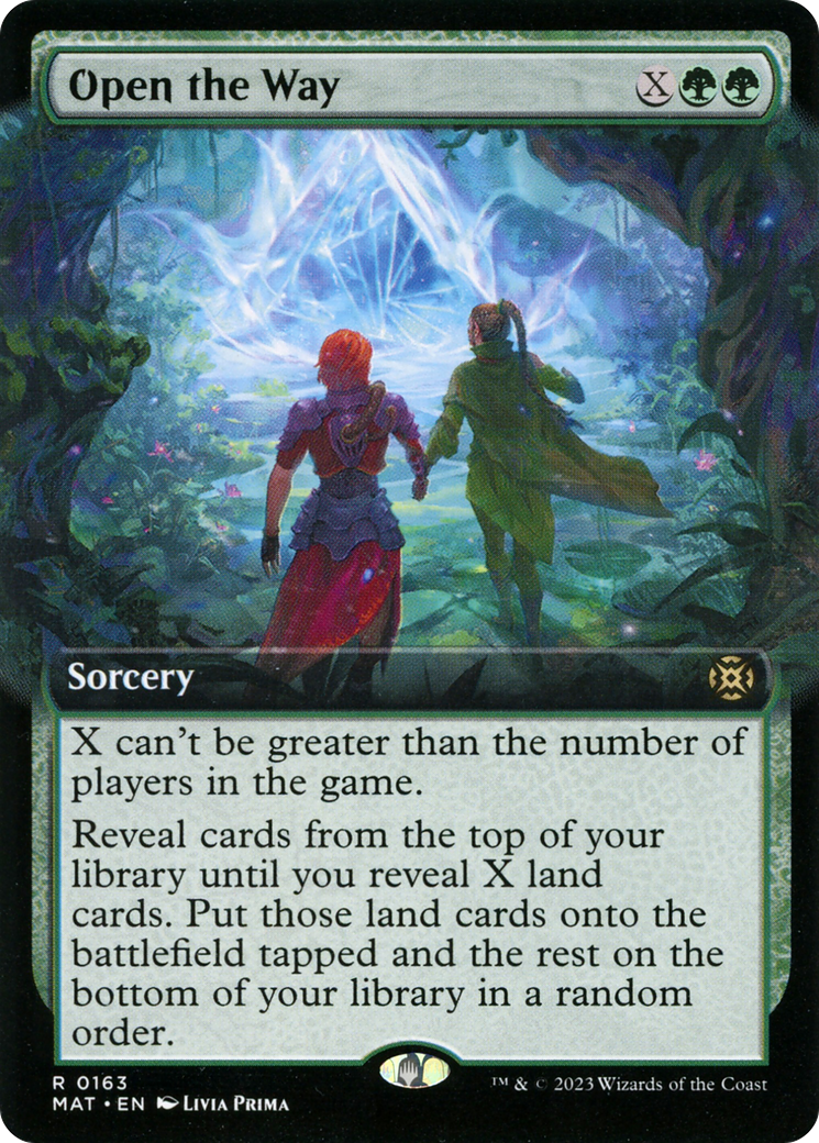 Open the Way (Extended Art) [March of the Machine: The Aftermath] | Game Master's Emporium (The New GME)