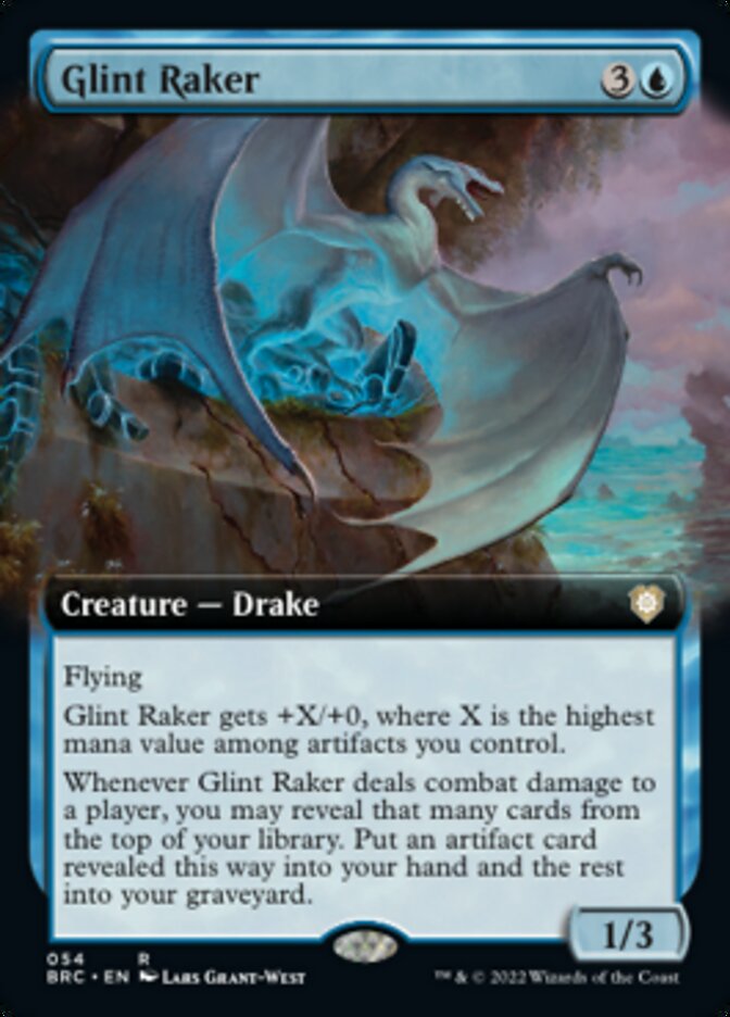 Glint Raker (Extended Art) [The Brothers' War Commander] | Game Master's Emporium (The New GME)