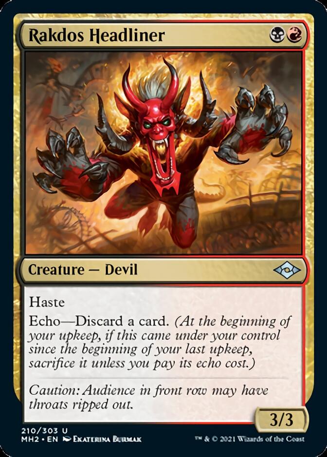 Rakdos Headliner [Modern Horizons 2] | Game Master's Emporium (The New GME)