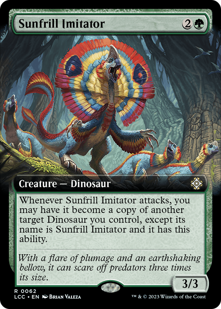Sunfrill Imitator (Extended Art) [The Lost Caverns of Ixalan Commander] | Game Master's Emporium (The New GME)