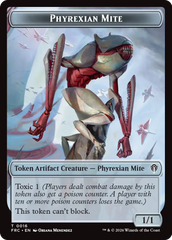 Citizen // Phyrexian Mite Double-Sided Token [Reality Fracture Commander Tokens] | Game Master's Emporium (The New GME)