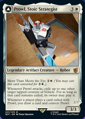 Prowl, Stoic Strategist // Prowl, Pursuit Vehicle [Transformers] | Game Master's Emporium (The New GME)