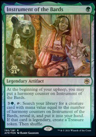 Instrument of the Bards [Dungeons & Dragons: Adventures in the Forgotten Realms Prerelease Promos] | Game Master's Emporium (The New GME)