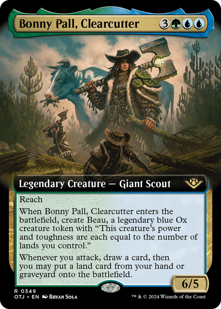 Bonny Pall, Clearcutter (Extended Art) [Outlaws of Thunder Junction] | Game Master's Emporium (The New GME)