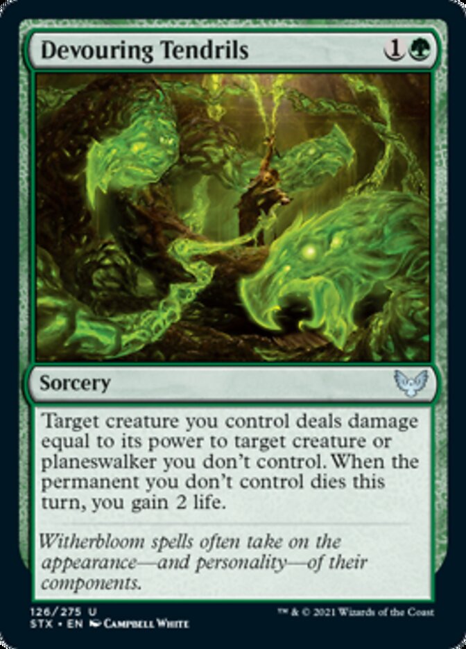 Devouring Tendrils [Strixhaven: School of Mages] | Game Master's Emporium (The New GME)