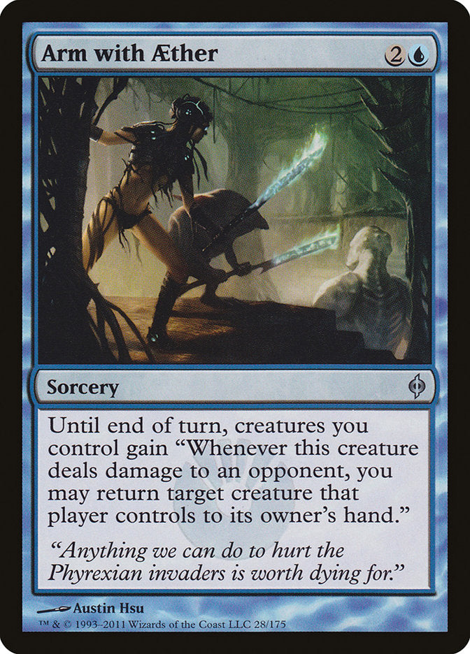 Arm with Aether [New Phyrexia] | Game Master's Emporium (The New GME)