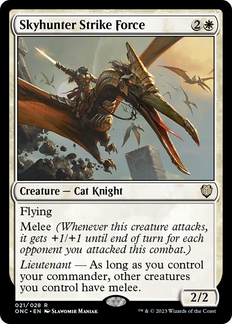 Skyhunter Strike Force [Phyrexia: All Will Be One Commander] | Game Master's Emporium (The New GME)