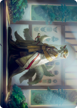 Light-Paws, Emperor's Voice Art Card [Kamigawa: Neon Dynasty Art Series] | Game Master's Emporium (The New GME)