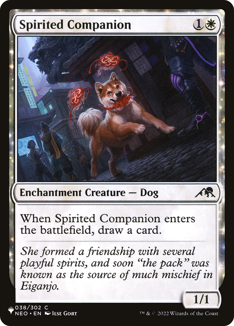 Spirited Companion [The List] | Game Master's Emporium (The New GME)
