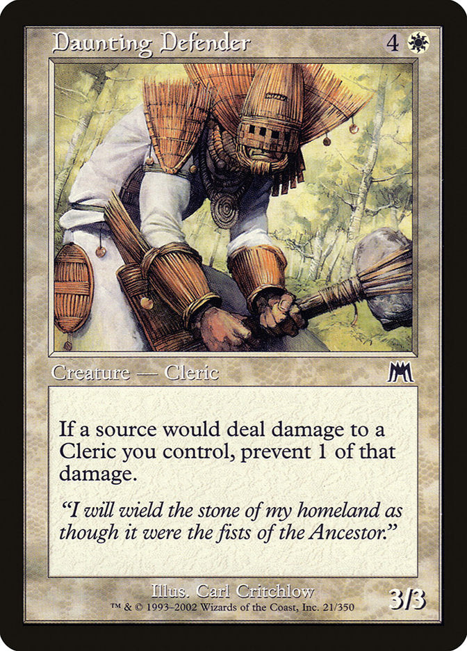 Daunting Defender [Onslaught] | Game Master's Emporium (The New GME)