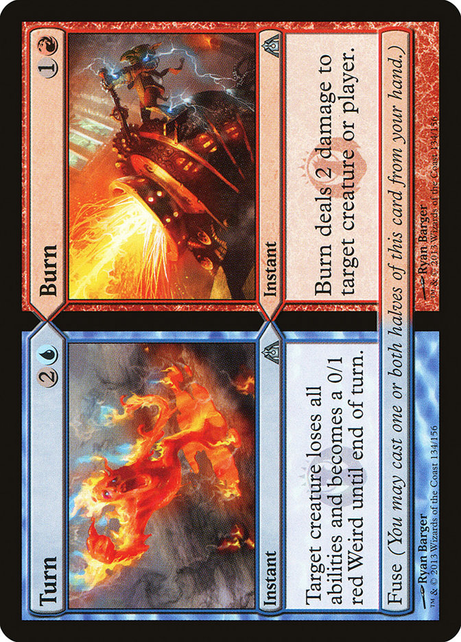 Turn // Burn [Dragon's Maze] | Game Master's Emporium (The New GME)
