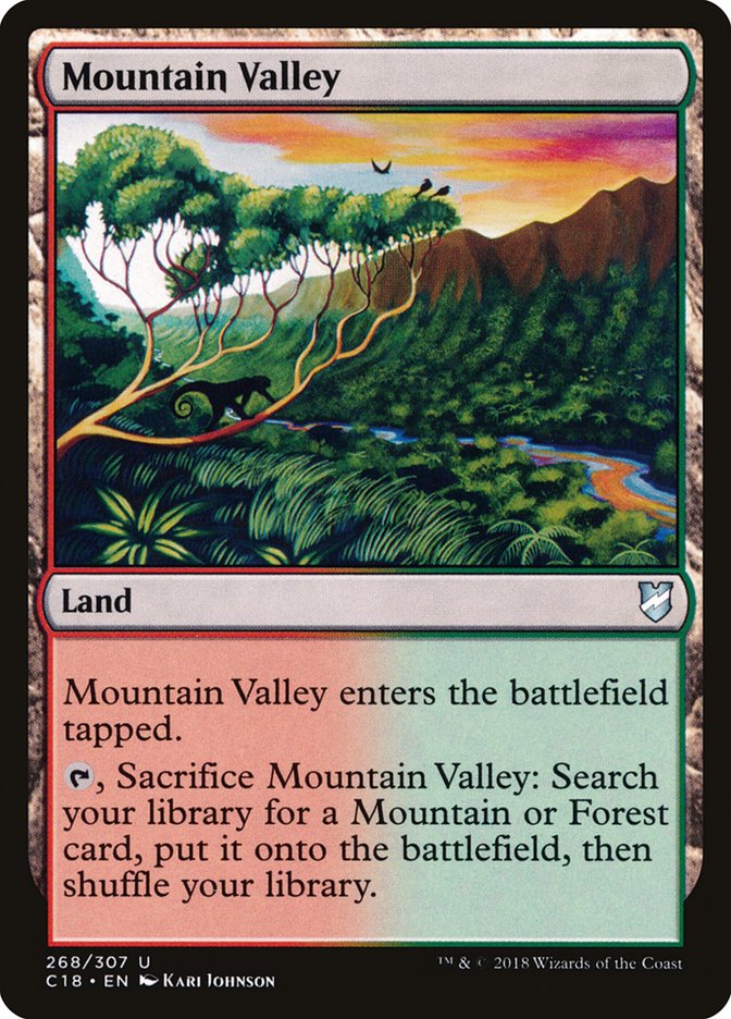 Mountain Valley [Commander 2018] | Game Master's Emporium (The New GME)