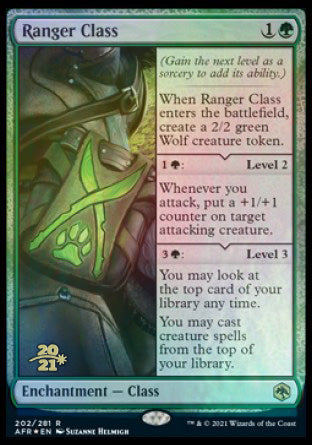 Ranger Class [Dungeons & Dragons: Adventures in the Forgotten Realms Prerelease Promos] | Game Master's Emporium (The New GME)