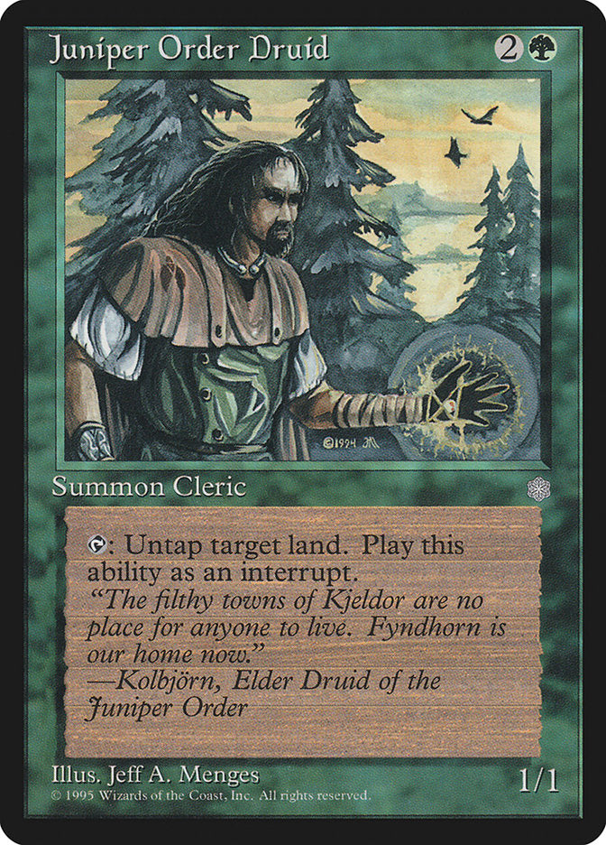 Juniper Order Druid [Ice Age] | Game Master's Emporium (The New GME)