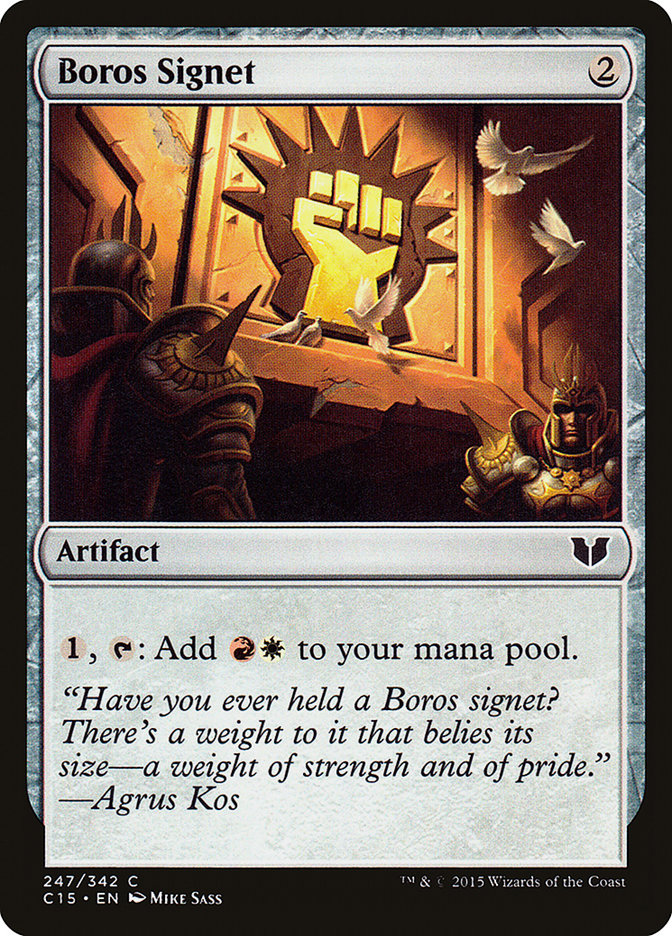 Boros Signet [Commander 2015] | Game Master's Emporium (The New GME)