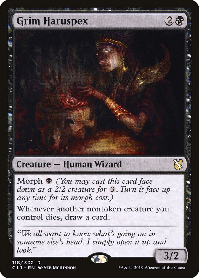 Grim Haruspex [Commander 2019] | Game Master's Emporium (The New GME)