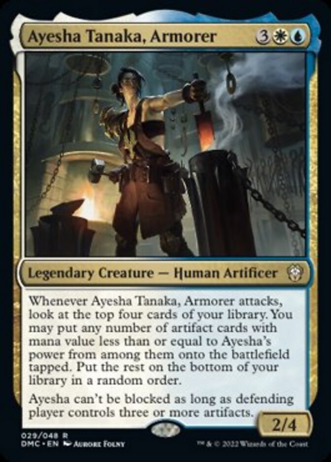 Ayesha Tanaka, Armorer [Dominaria United Commander] | Game Master's Emporium (The New GME)