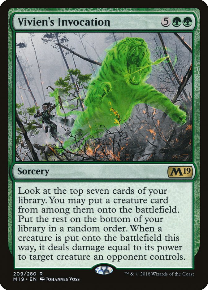 Vivien's Invocation [Core Set 2019] | Game Master's Emporium (The New GME)
