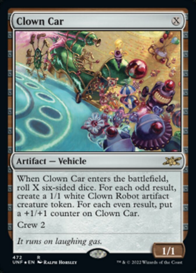 Clown Car (Galaxy Foil) [Unfinity] | Game Master's Emporium (The New GME)