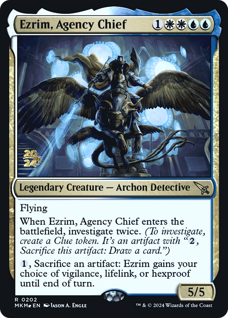 Ezrim, Agency Chief [Murders at Karlov Manor Prerelease Promos] | Game Master's Emporium (The New GME)