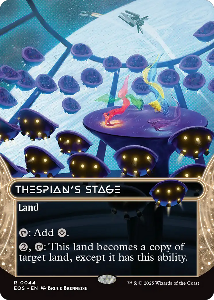 Thespian's Stage (0044) (Borderless) [Edge of Eternities: Stellar Sights] | Game Master's Emporium (The New GME)