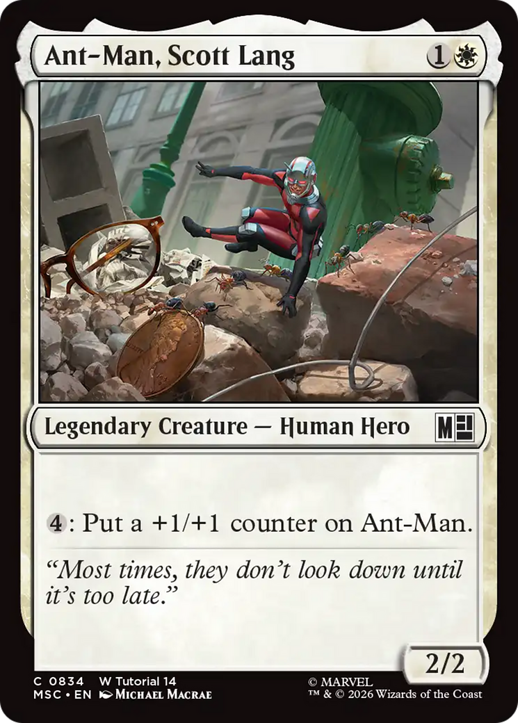 Ant-Man, Scott Lang (0834) [Marvel Super Heroes Commander] | Game Master's Emporium (The New GME)