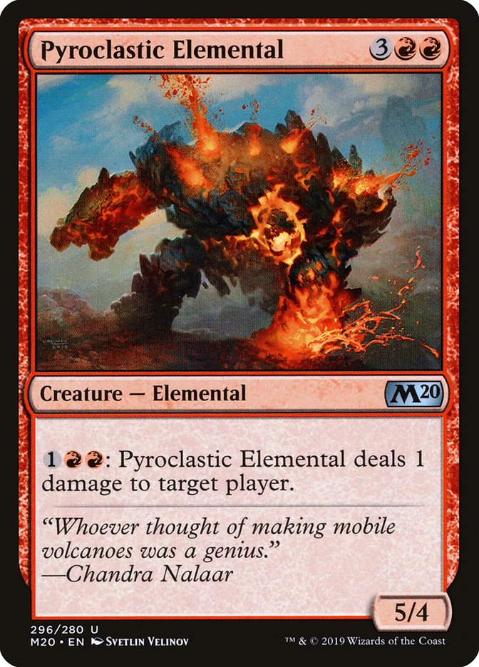 Pyroclastic Elemental [Core Set 2020] | Game Master's Emporium (The New GME)