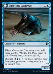 Covetous Castaway // Ghostly Castigator [Innistrad: Midnight Hunt] | Game Master's Emporium (The New GME)