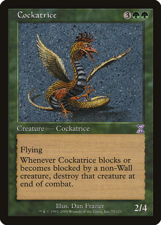Cockatrice [Time Spiral Timeshifted] | Game Master's Emporium (The New GME)